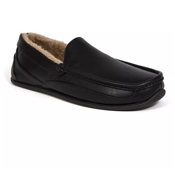 DEER STAGS Slipperooz Men’s Spun Indoor Outdoor S.U.P.R.O. Sock Cozy Moccasin 8 - Picture 1 of 7